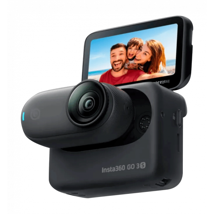 Insta360 GO 3S 4K Standard Bundle 64GB Black (CINSAATA_GO3S14)