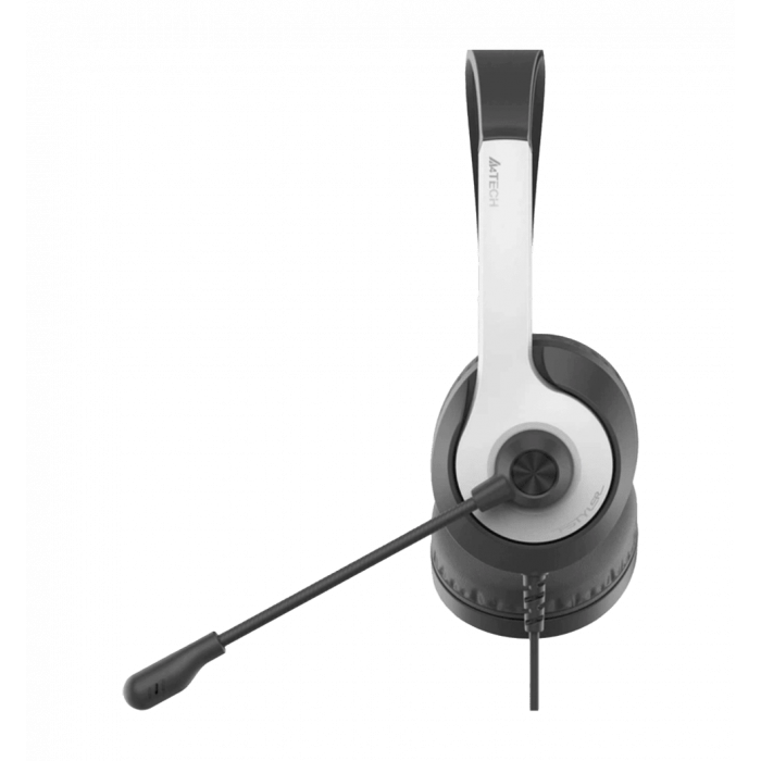 Гарнітура A4-Tech FH100U USB, колір чорний + білий
