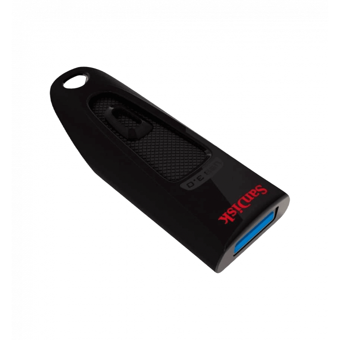 Флеш-накопичувач USB 3.0 SanDisk Ultra 16Gb (130Mb/s) Black (SDCZ48-016G-U46)