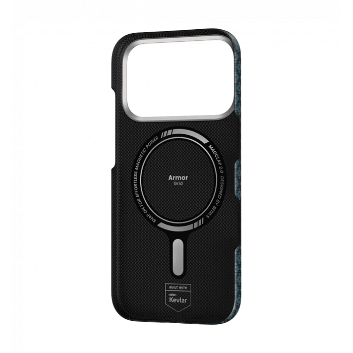 Banks ArmorGrid Magnetic Case Kevlar® Fiber iP17 Pro Blue-Collector's Edition