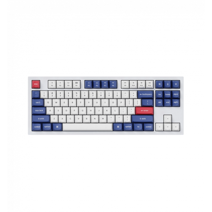 Набір кейкапів Keychron Double Shot OSA PBT, 141 шт, білий