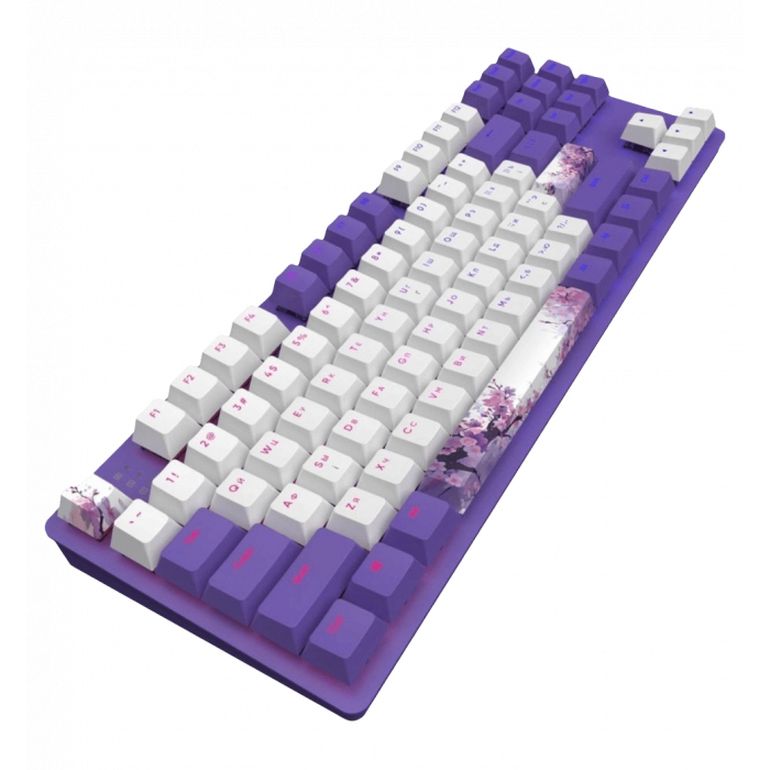 Ігрова клавіатура DARK PROJECT One - 87 Violet Horizons - RGB ANSI ENG/UA (DPO87_GSH_DPUP_ANSI_UA) NEW
