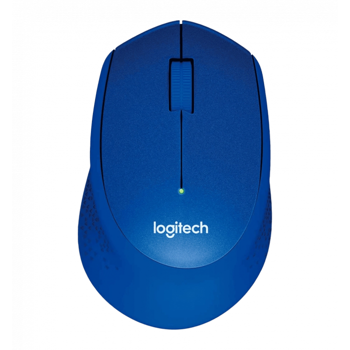 LOGITECH M330 SILENT PLUS Wireless Mouse - BLUE (910-004910)
