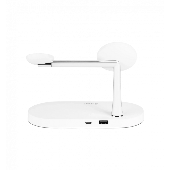 БЗП Ttec AirCharger Quattro M 4in1 LED Білий(2KS26B)