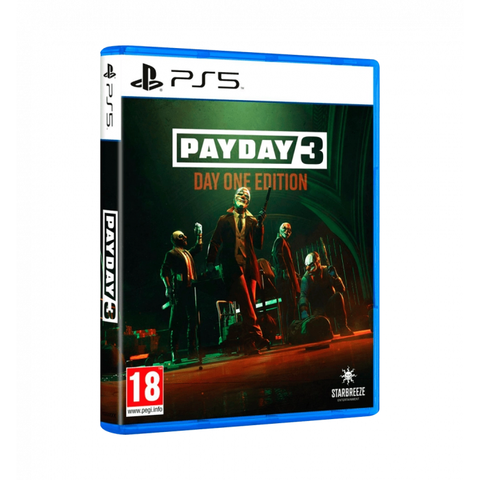 Console game PS5 PAYDAY 3 Day One Edition, BD disc