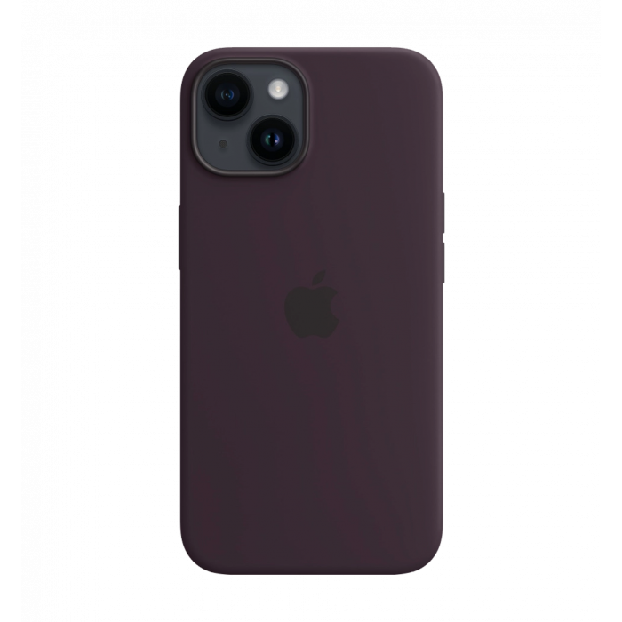 Чохол Силіконовий iPhone 14 Silicone Case with MagSafe Elderberry (MPT03)