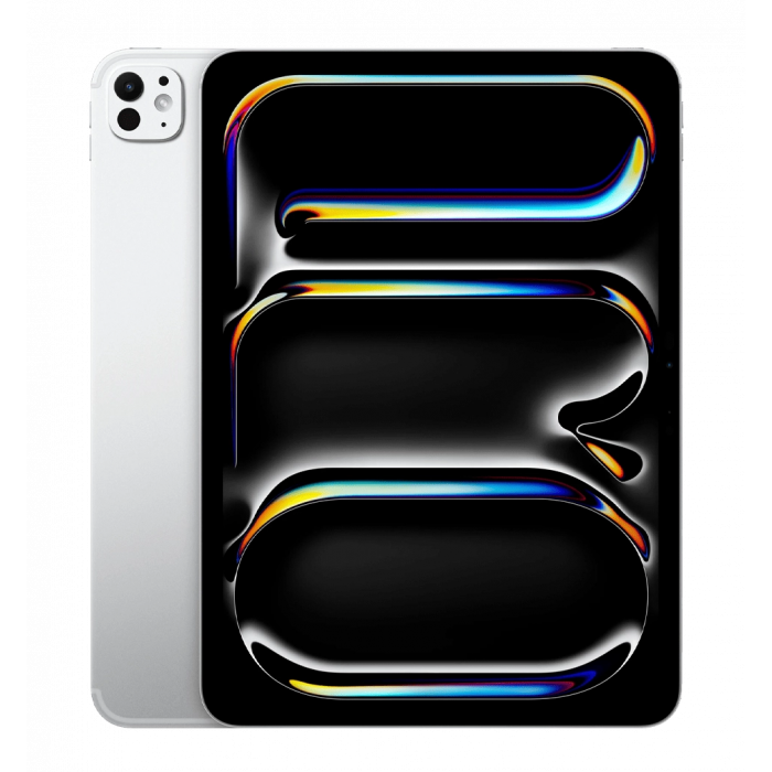 iPad Pro 11 M5 (2025) Wi-Fi + Cellular 256GB with Standard Glass Silver (ME2P4)