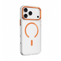 Чохол Keephone DAZZLE PRO MATTE CASE Чехол MagSafe для 17 Pro Max Orange Titanium (MC0107)