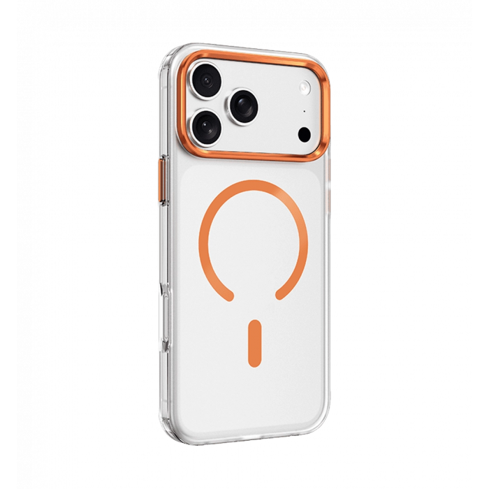 Чохол Keephone DAZZLE PRO MATTE CASE Чехол MagSafe для 17 Pro Max Orange Titanium (MC0107)