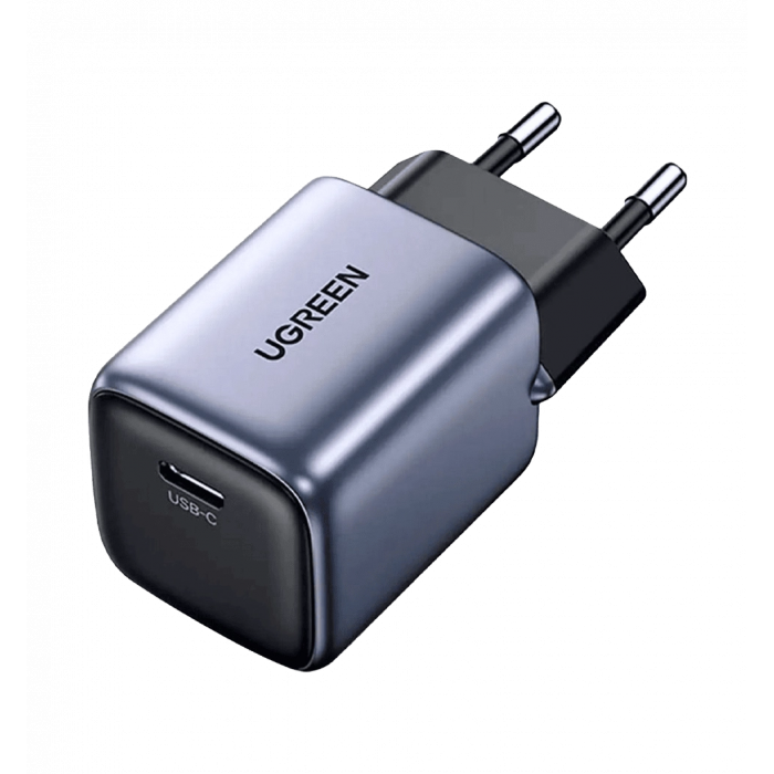 Адаптер UGREEN CD319 Nexode Mini 30W PD GaN Tech Charger Grey (90666)