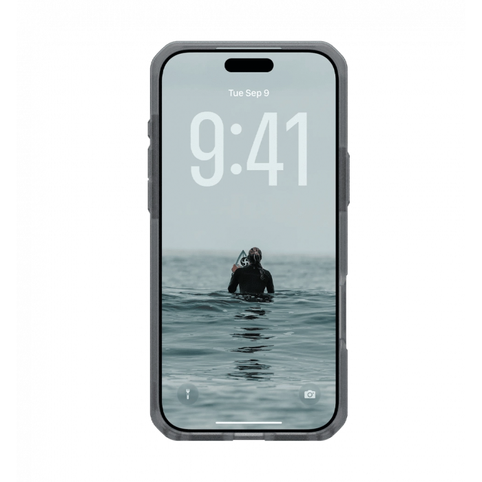Чохол UAG для iPhone 17 Pro Max, Dot MagSafe, Ash
