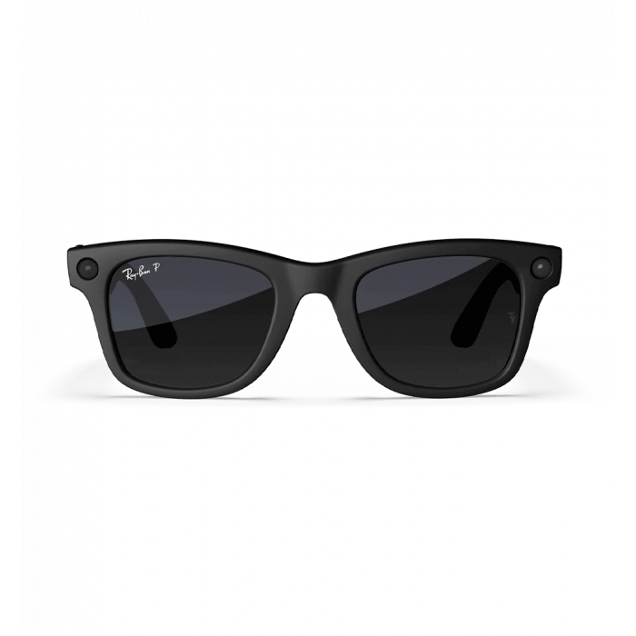 Smart glasses Ray-Ban Meta Wayfarer [Gen 2] Standard Matte Black Frame / Clear Lenses (RW4012 601SSB 50-22)