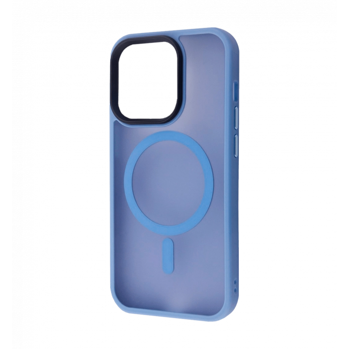 Чохол WAVE Matte Insane Case with MagSafe iPhone 12/12 Pro sierra blue