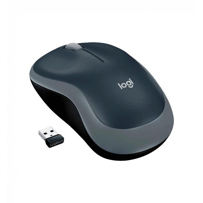 Миша LOGITECH Wireless Mouse M185 SWIFT GREY
