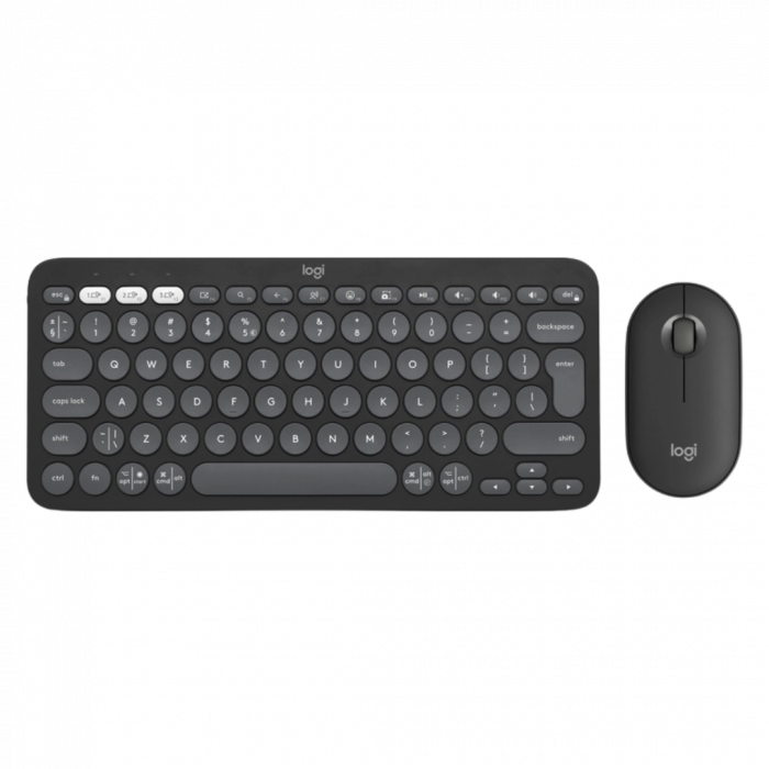 Комплект LOGITECH Pebble 2 Combo - Tonal Graphite