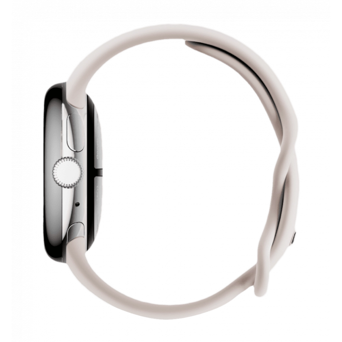 Смарт-годинник Google Pixel Watch 2 Polished Silver Aluminum Case / Bay Active Band