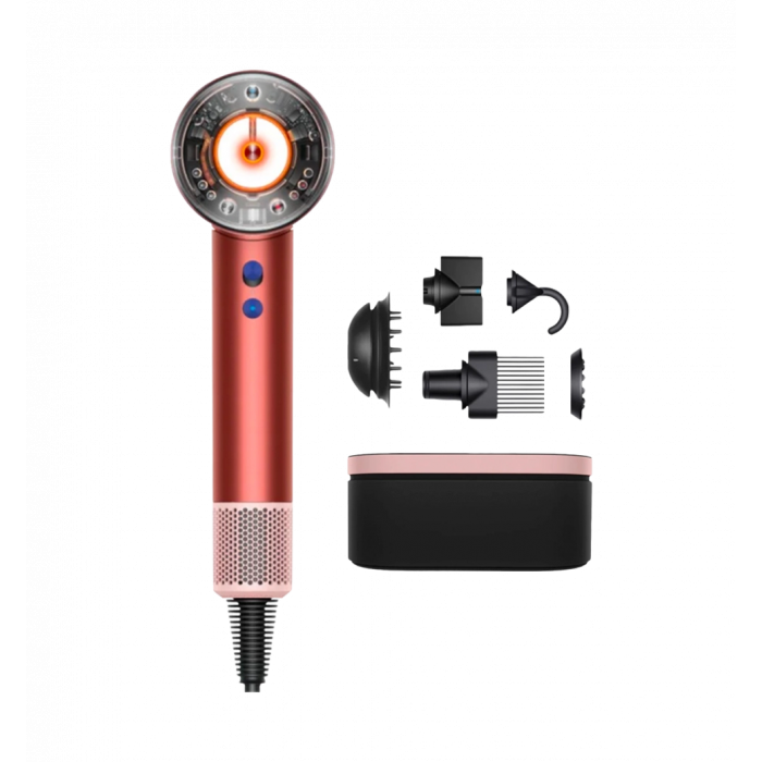 Фен для волосся Dyson Supersonic HD16 Nural Strawberry Bronze/Blush Pink (561725-01) GLOBAL