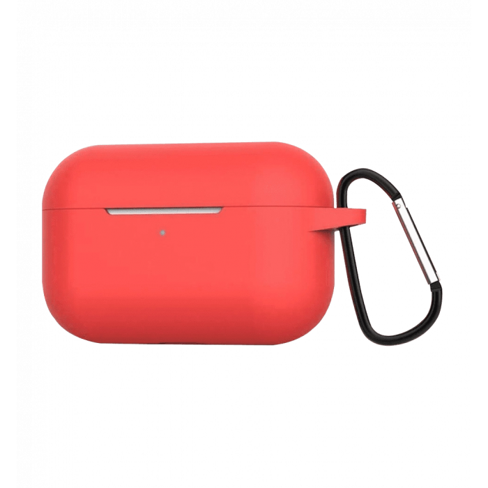 Чохол Blueo Liquid Silicone Case for AirPods Pro with Carbine Red