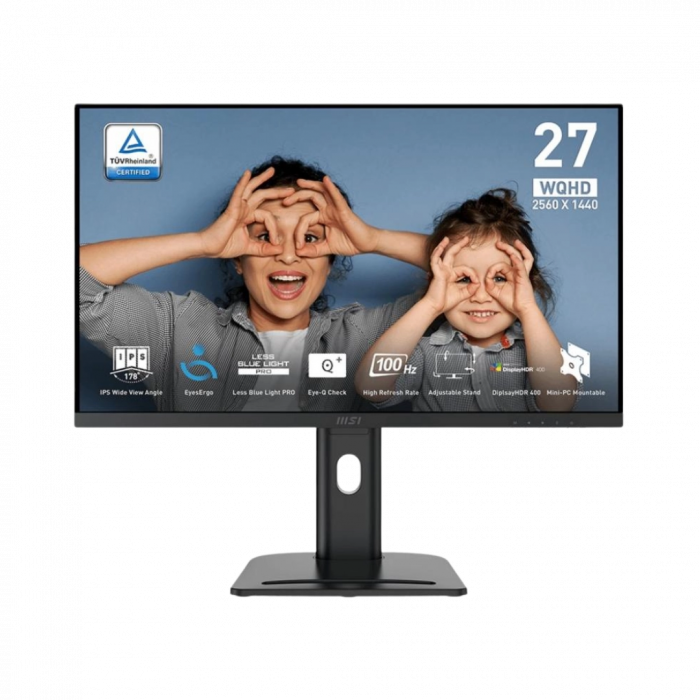 Монітор 27" MSI PRO MP273QP E2 IPS 2K 100Hz