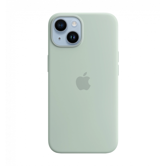 Чохол Силіконовий iPhone 14 Silicone Case with MagSafe Succulent (MPT13)