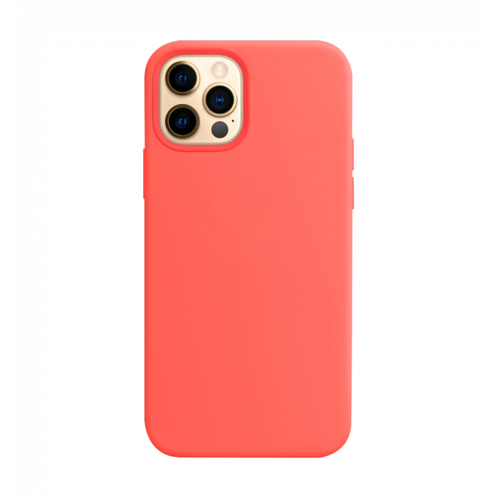 Чохол Monblan для iPhone 12/12 Pro Magnetic Silicone MagSafe  (Pink Citrus)