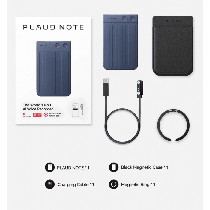 Диктофон Plaud.AI Note Navy Blue