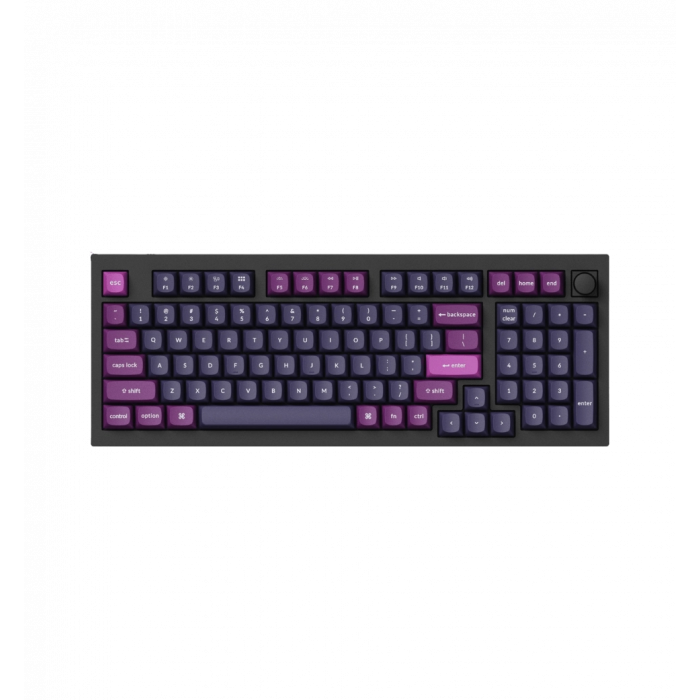 Набір кейкапів Keychron Double Shot OSA PBT, 141 шт, фіолетовий