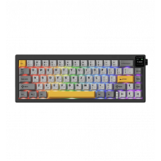 Бездротова механічна клавіатура Ajazz AK650 Flying Fish Switch - Black (AK650-FF-BGY)