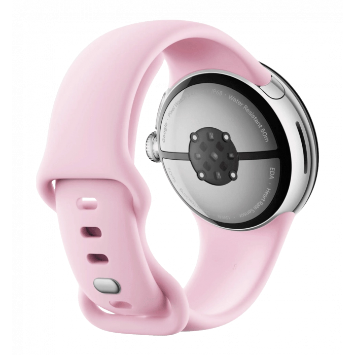 Смарт-годинник Google Pixel Watch 3 Wifi 41mm Silver Case/Rose Quartz Band
