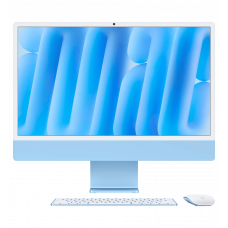 iMac 24" Retina 4.5K Apple M4/8CPU/8GPU/16GB/256GB SSD/Blue 2024 (MWUF3)
