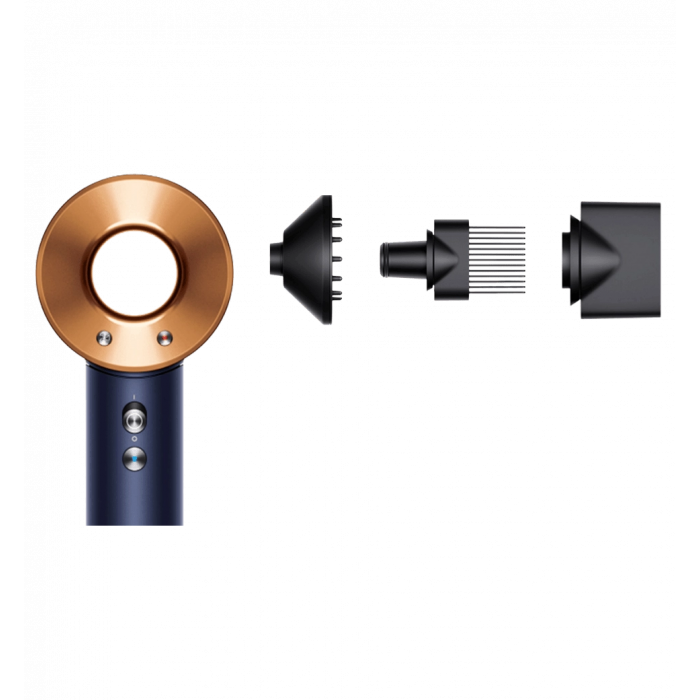 Hair dryer Dyson Supersonic HD07 Prussian Blue/Rich Copper (113312-01)