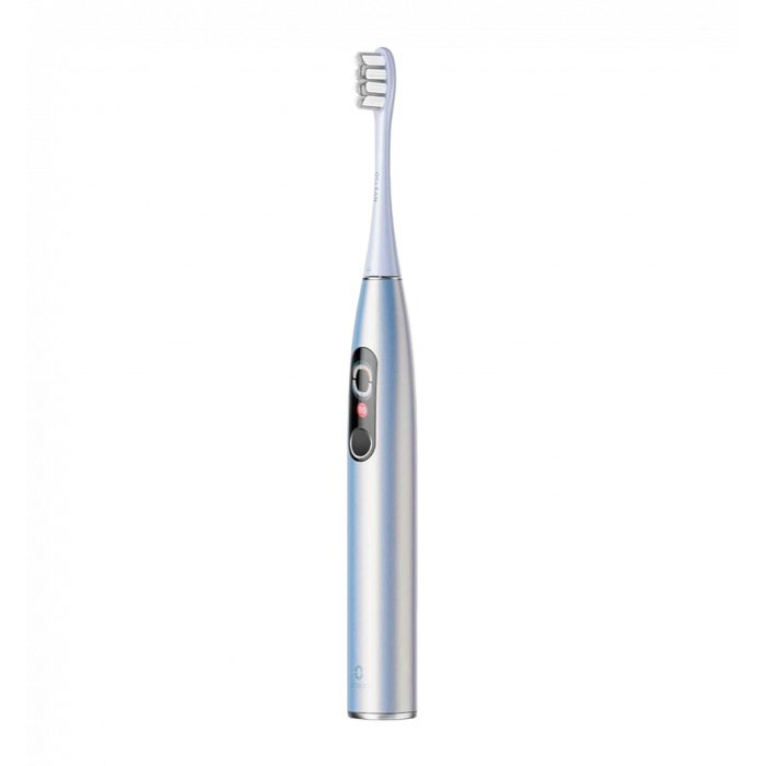 Розумна зубна електрощітка Oclean X Pro Digital Set Electric Toothbrush Glamour Silver (6970810552584)
