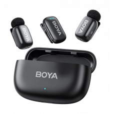 Бездротовий петличний мікрофон BOYA mini-18 TRS for camera Black