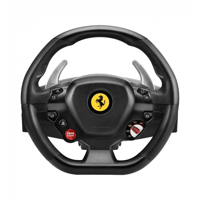 Комплект (кермо, педалі) Thrustmaster T80 Ferrari 488 GTB Edition PC/PS4/PS5 Black (4160672)