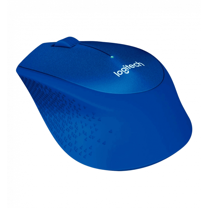 LOGITECH M330 SILENT PLUS Wireless Mouse - BLUE (910-004910)