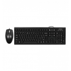 Комплект A4Tech клавіатура+мишка KRS-85+OP-720, USB, Чорна