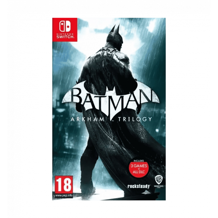 Гра консольна Switch Batman Arkham Trilogy, картридж