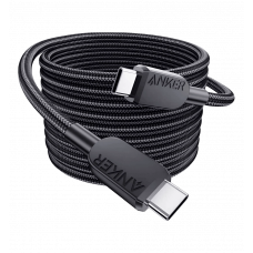 Кабель ANKER 310 USB-C to USB-C - 1.8m 240W Nylon (Чорний)