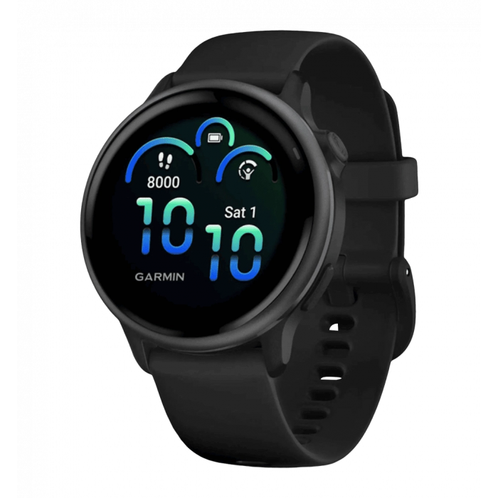 Смарт-годинник Garmin Vivoactive 6 Slate with Black Band (010-02985-00) UA