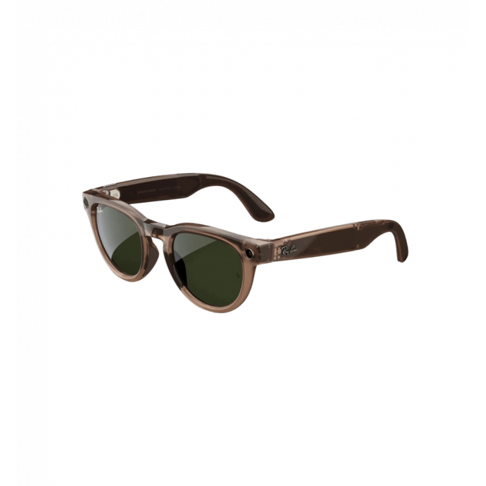 Смарт-окуляри Ray-Ban Meta Headliner Shiny warm stone/transitions dark green (RW4009 6705M151)