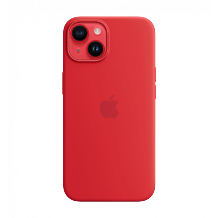 Чохол Силіконовий iPhone 14 Silicone Case with MagSafe (PRODUCT)RED (MPRW3)