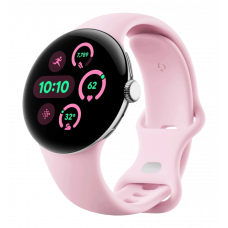 Смарт-годинник Google Pixel Watch 3 Wifi 41mm Silver Case/Rose Quartz Band