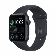 Apple Watch SE 44 мм Sp Midn Alu Black Sp Band (MNK03) БУ