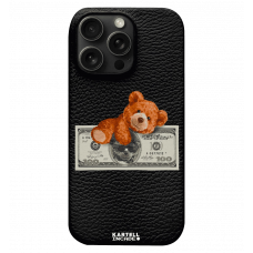 Чохол Kartell для iPhone15 Pro MagSafe Teddy Black