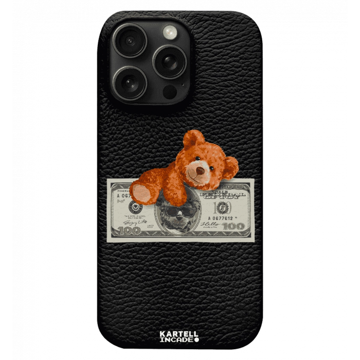 Чохол Kartell для iPhone15 Pro MagSafe Teddy Black