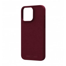 Чохол Njord Suede MagSafe Case Crimson Red for iPhone 15 Pro (NA53SU11)