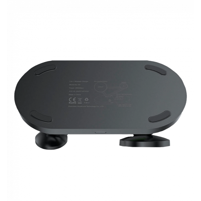 Бездротовий ЗП Acefast E9 Desktop 3in1 Wireless Charging Series (Black)