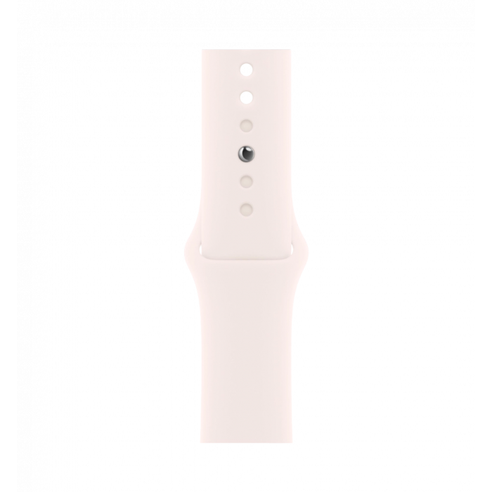 Apple Watch Series 10 46mm Rose Gold Aluminum Case with Light Blush Sport Band - M/L (MWWU3)