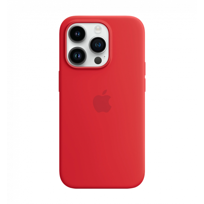 Чохол Силіконовий iPhone 14 Pro Silicone Case with MagSafe (PRODUCT)RED (MPTG3)