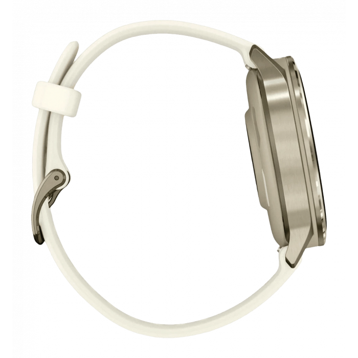 Smart watch Garmin Venu 4 41 mm Lunar Gold with Bone Silicone Band (010-03013-00)